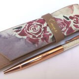 Pen with Leather Sleeve