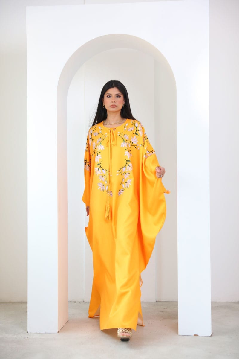 The Saffron Abaya