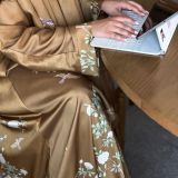 Gold Bird (Abaya)