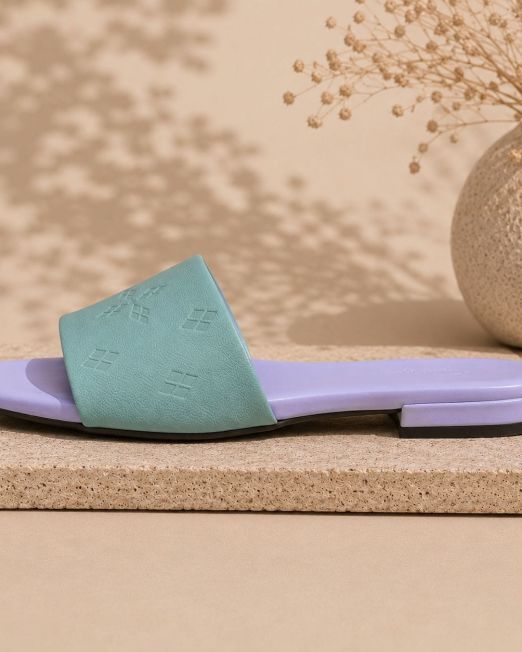 Flat Mules (Mintgreen)